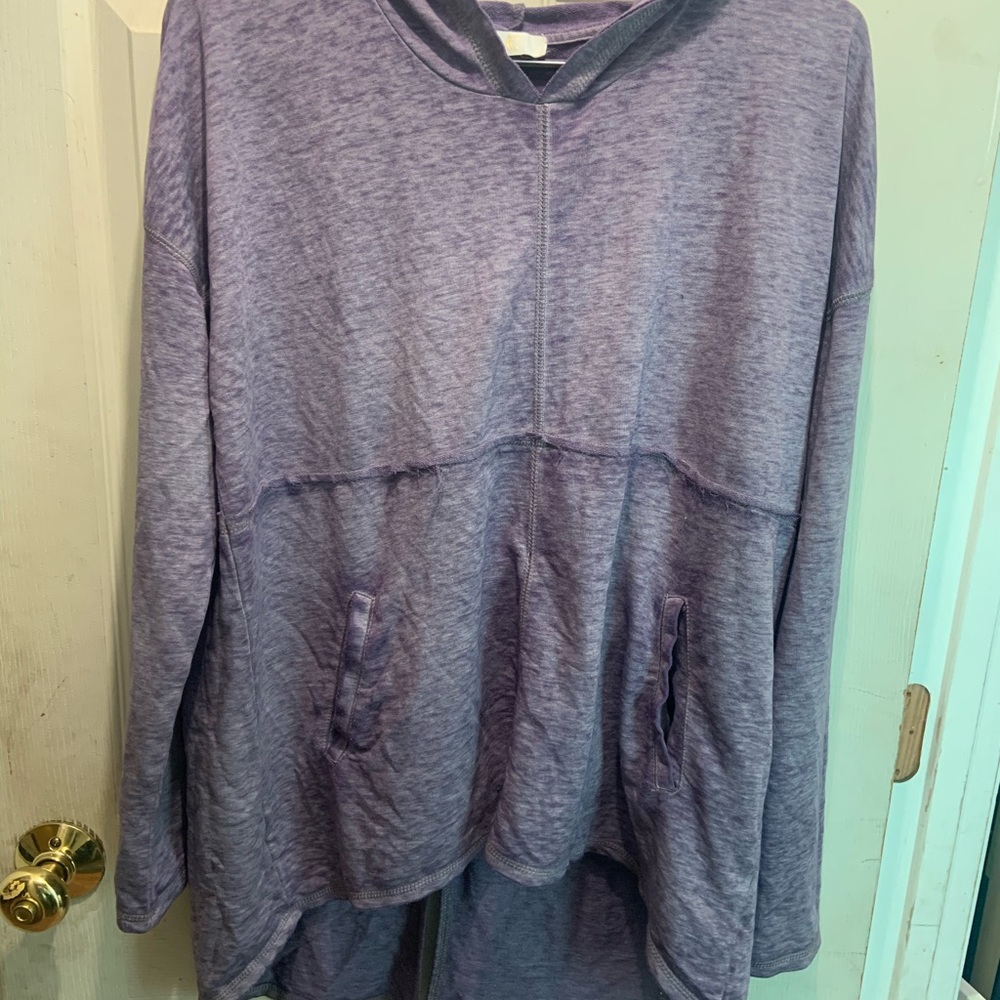 lavender hoodie